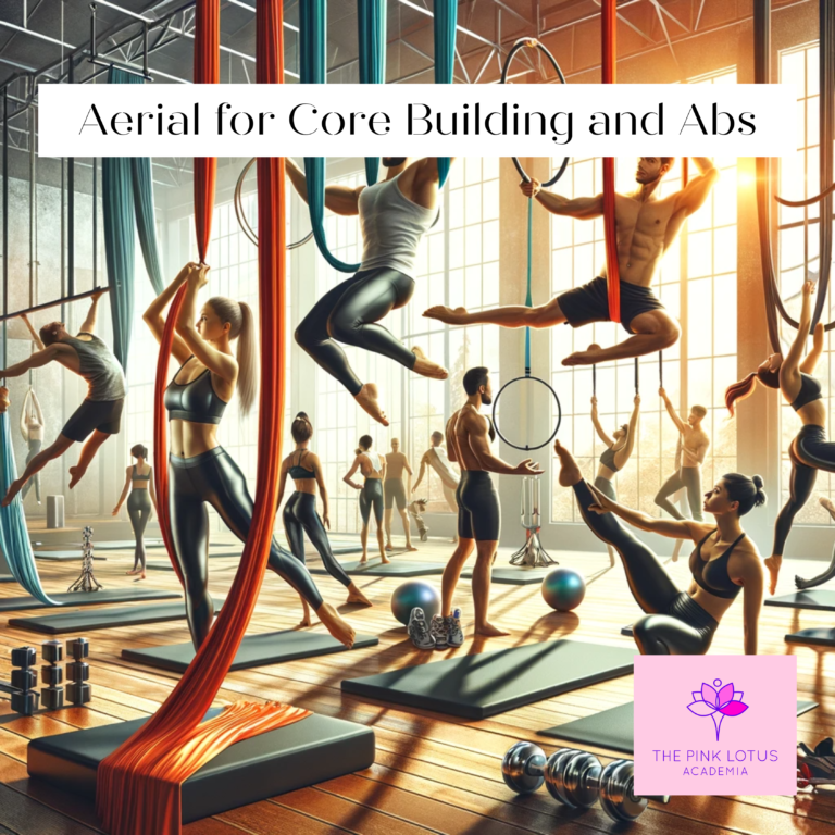 An image depicting the essence of Aerial Yoga workouts.